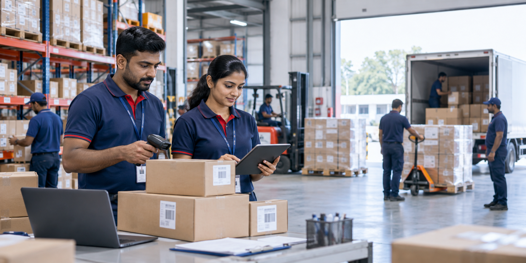 Cargo and shipment protection support by Shree Radhe Logistics